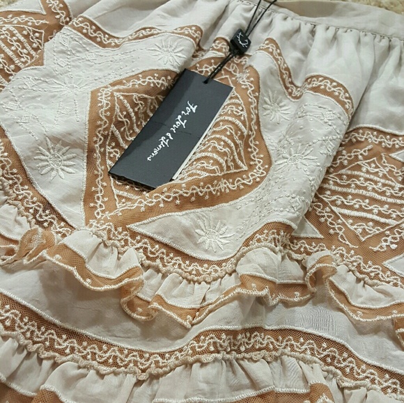 🍒NWT🍒 FOR LOVE AND LEMONS VINTAGE MINI SKIRT - Picture 5 of 5